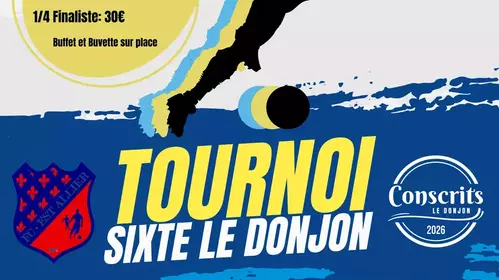 Tournoi Sixte Le Donjon