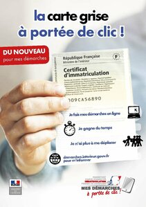 Démarches à suivre pour établir votre certificat d'immatriculation et permis de conduire